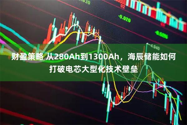 财盈策略 从280Ah到1300Ah，海辰储能如何打破电芯大型化技术壁垒