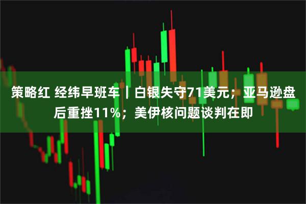 策略红 经纬早班车｜白银失守71美元；亚马逊盘后重挫11%；美伊核问题谈判在即